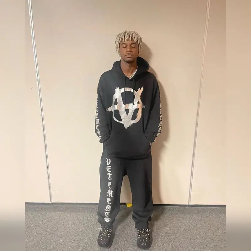 Ken Carson outfit in Vetements and Givenchy, 2022