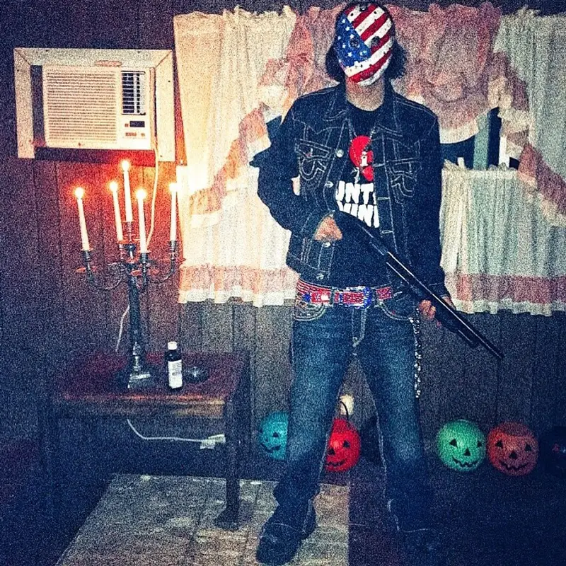Sematary outfit in True Religion, Haunted Mound, and B.B. Simon, 2022