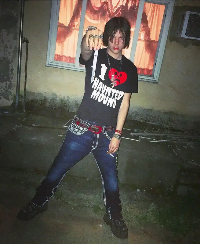 Sematary outfit in Haunted Mound, True Religion, and B.B. Simon, 2022