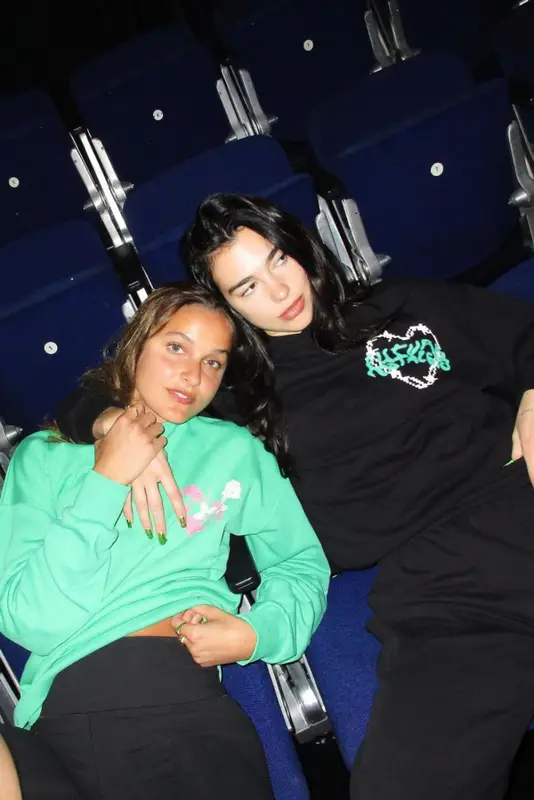 Dua Lipa outfit in Pangaia, Balenciaga, and Future Merch, 2022