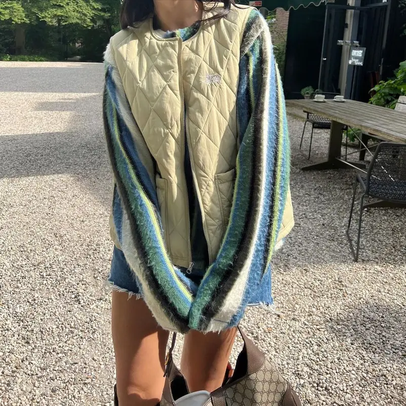 Dua Lipa outfit in Stussy and Marine Serre, 2022