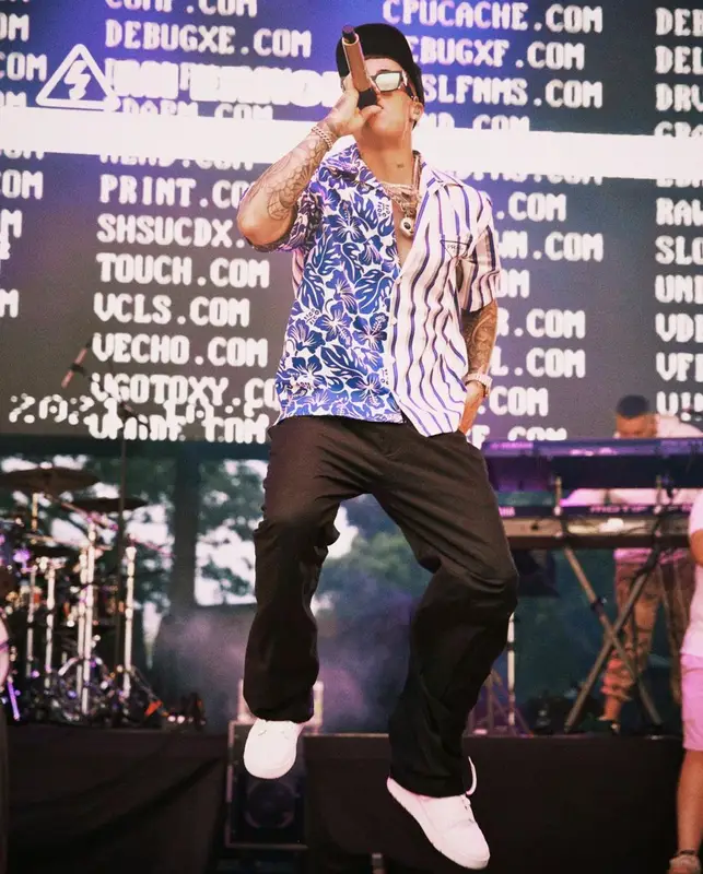 Lunay outfit in Prada, Louis Vuitton, and Chrome Hearts, 2022