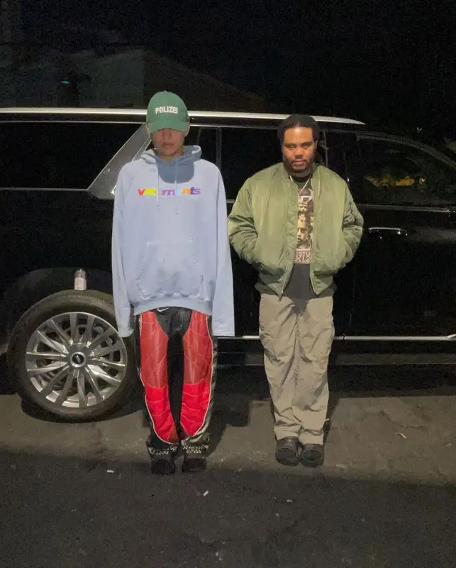 Gab3 outfit in Nike, Reebok, and Vetements, 2022