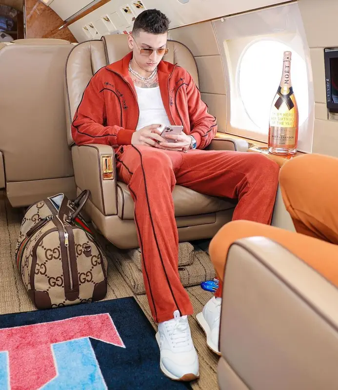 Tyler Herro outfit in Amiri and Gucci, 2022