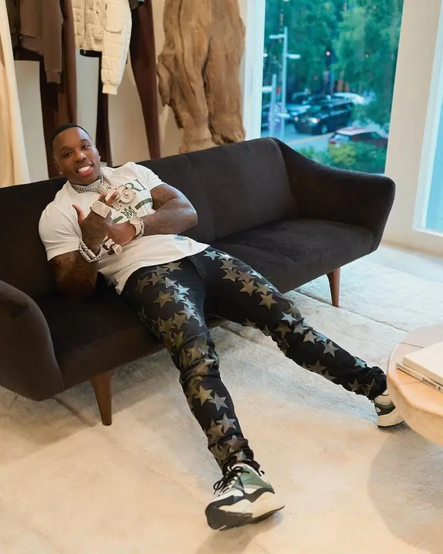 BandMan Kevo outfit in Amiri, Chemist, and Dior, 2022