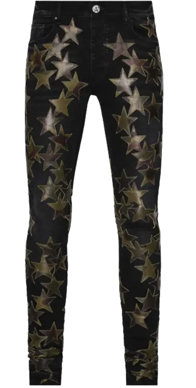 Amiri Black Aged Jeans $2190