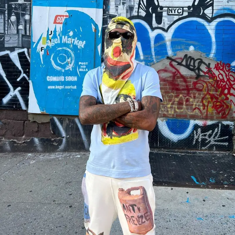 Rich The Kid outfit in Givenchy, Nike, and Balenciaga, 2022