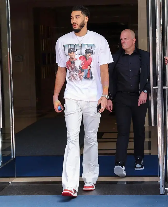 Jayson Tatum outfit in Brand Seen, 2022