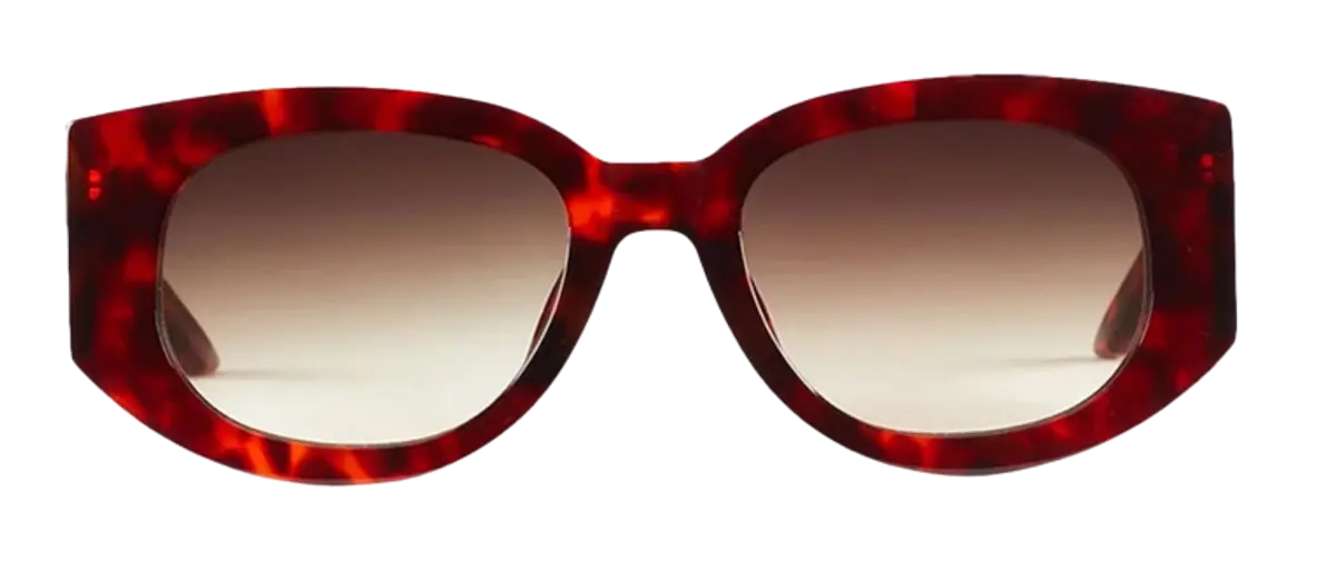 Casablanca Gabrielle Gold Brown Sunglasses $396