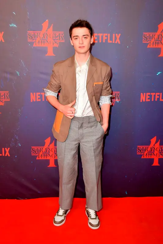 Noah Schnapp outfit in Dior, 2022