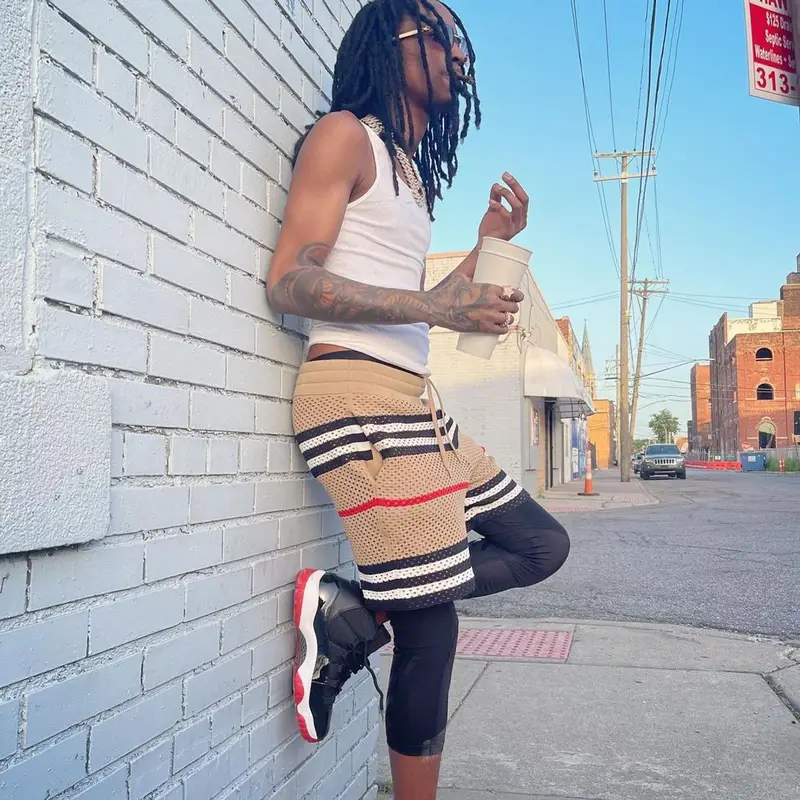 Baby Smoove outfit in Burberry, Jordan, and Cartier, 2022