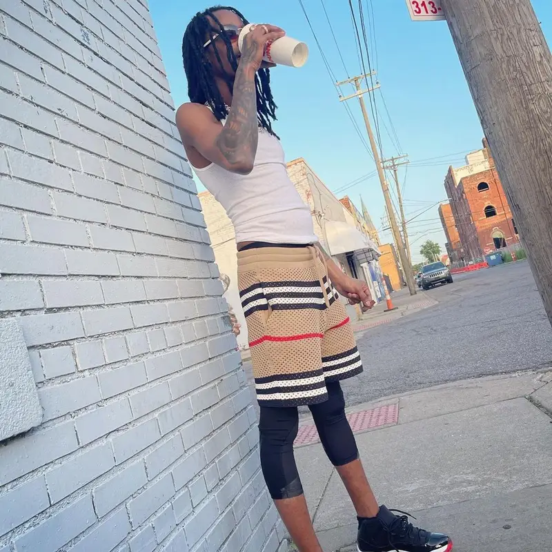 Baby Smoove outfit in Burberry, Jordan, and Cartier, 2022