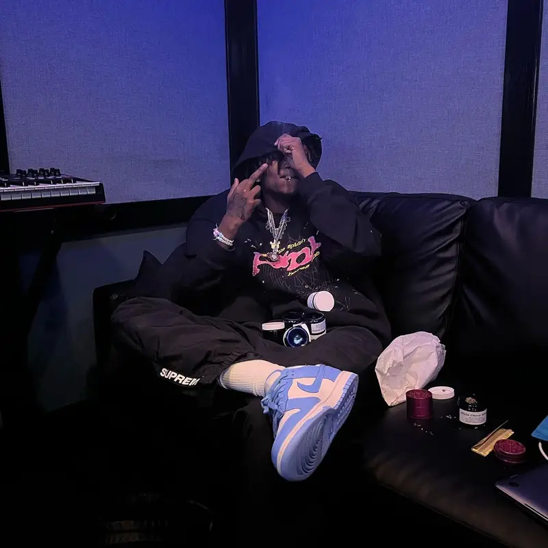 Onlybino outfit in Spider Worldwide, Supreme, and Nike, 2022