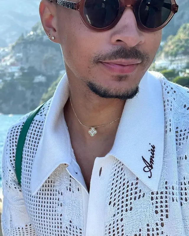 Dele Alli outfit in Amiri and Louis Vuitton, 2022