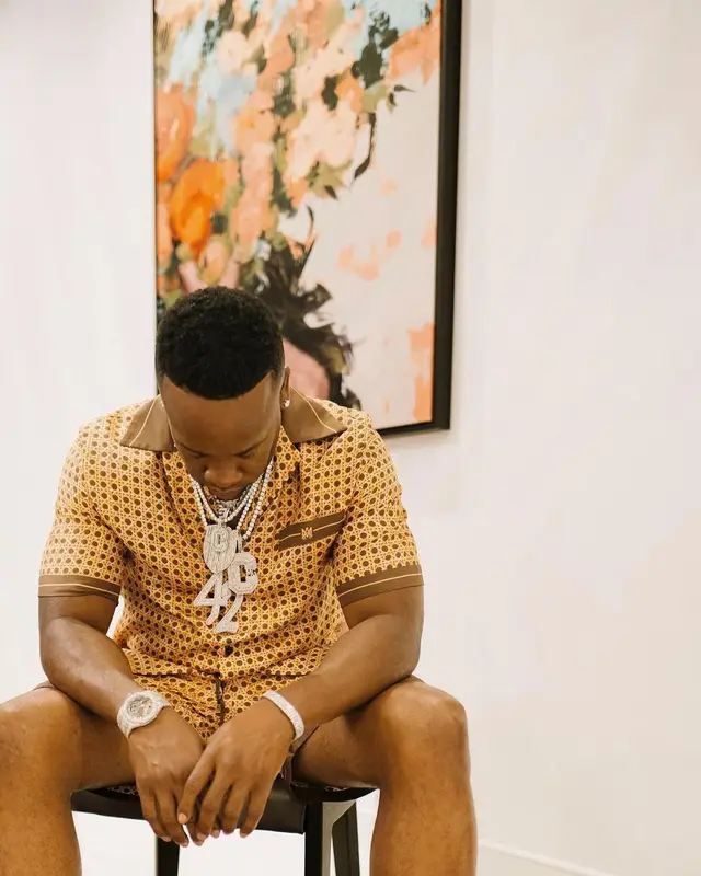 Yo Gotti outfit in Amiri and Dior, 2022