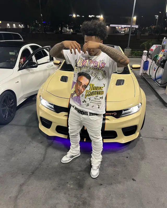 Mikey outfit in Barriers, Valabasas, and Dior, 2022