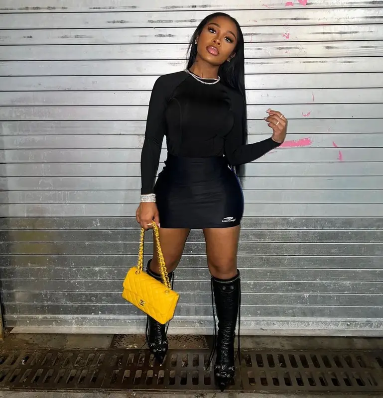 Jayda Wayda outfit in Balenciaga and Chanel, 2022