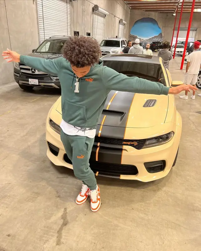 Mikey outfit in Puma and Bape, 2022