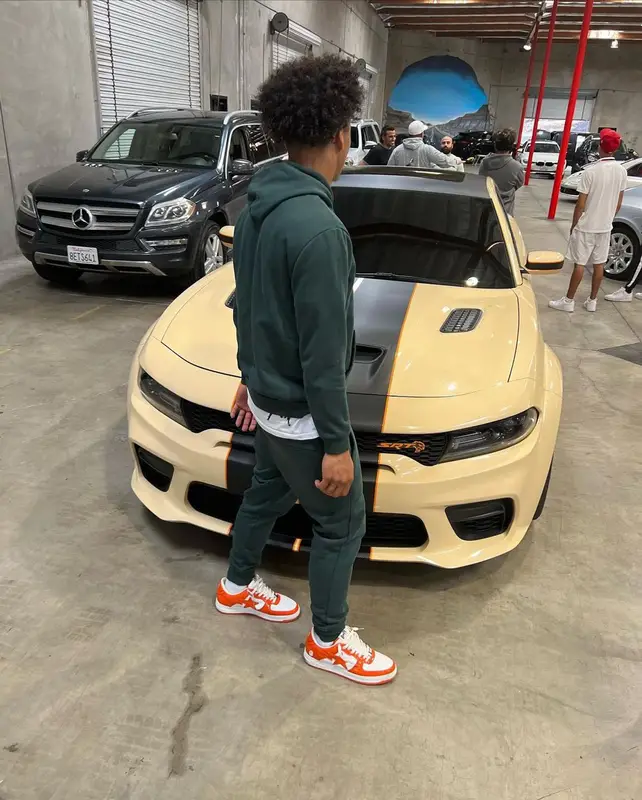 Mikey outfit in Puma and Bape, 2022