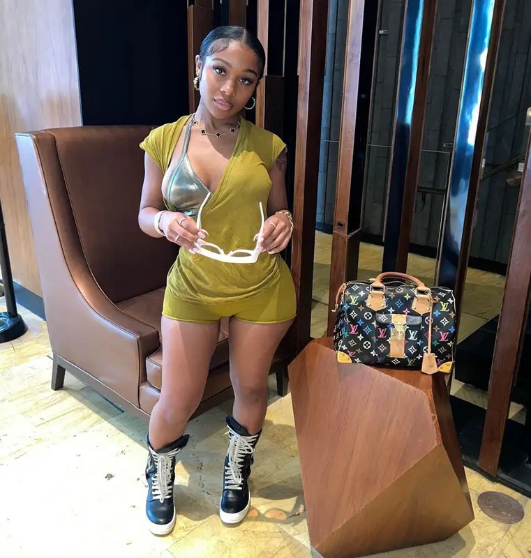 Jayda Wayda outfit in Rick Owens, Takashi Murakami, and Gentle Monster, 2022
