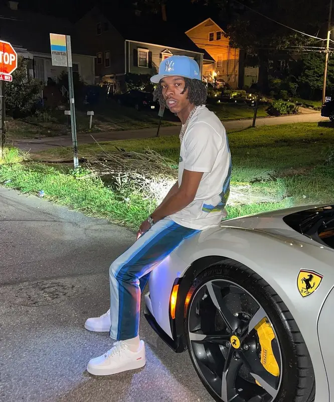 Lil Baby outfit in Marni, Supreme, and Nike, 2022