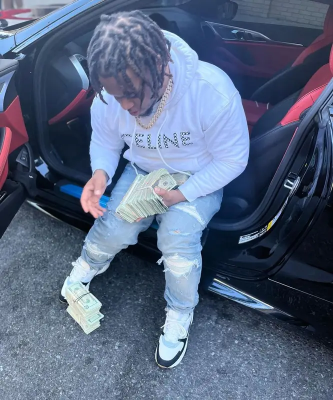 Don Q outfit in Celine, Amiri, and Dior, 2022