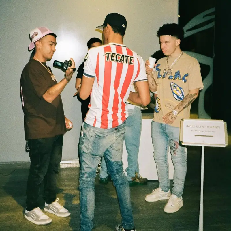 Lil Mosey outfit in Amiri, Pitch4ck, and Cartier, 2022