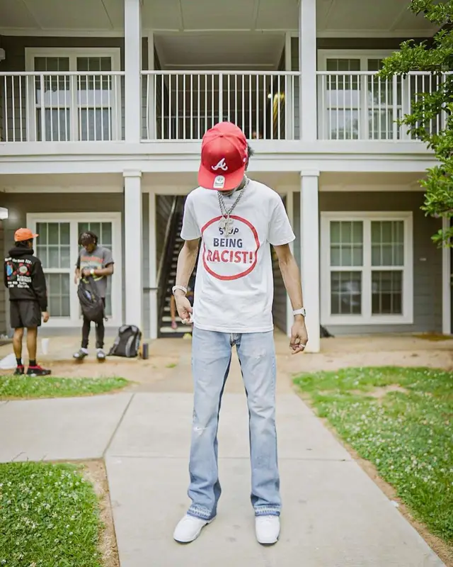 Coldheartedsavage outfit in Gallery Dept., Jordan, and New Era, 2022