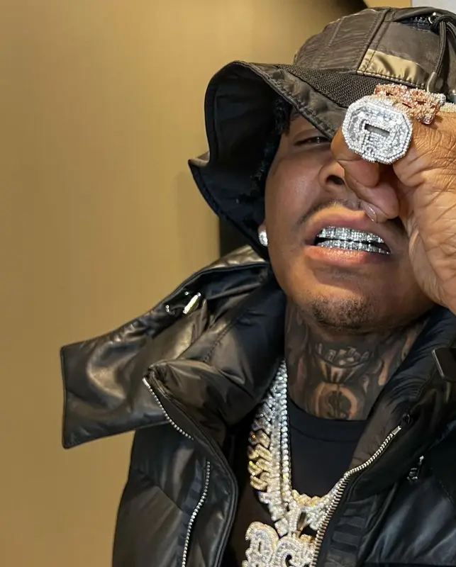 Moneybagg Yo outfit in Amiri, Lanvin, and Gallery Dept., 2022