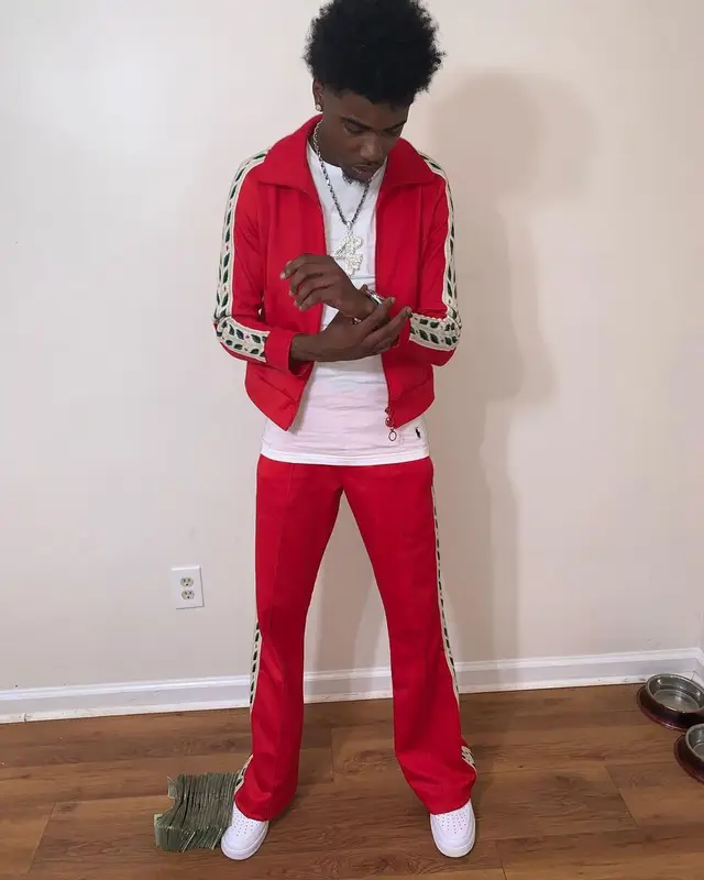 Coldheartedsavage outfit in Casablanca, Polo Ralph Lauren, and Nike, 2021