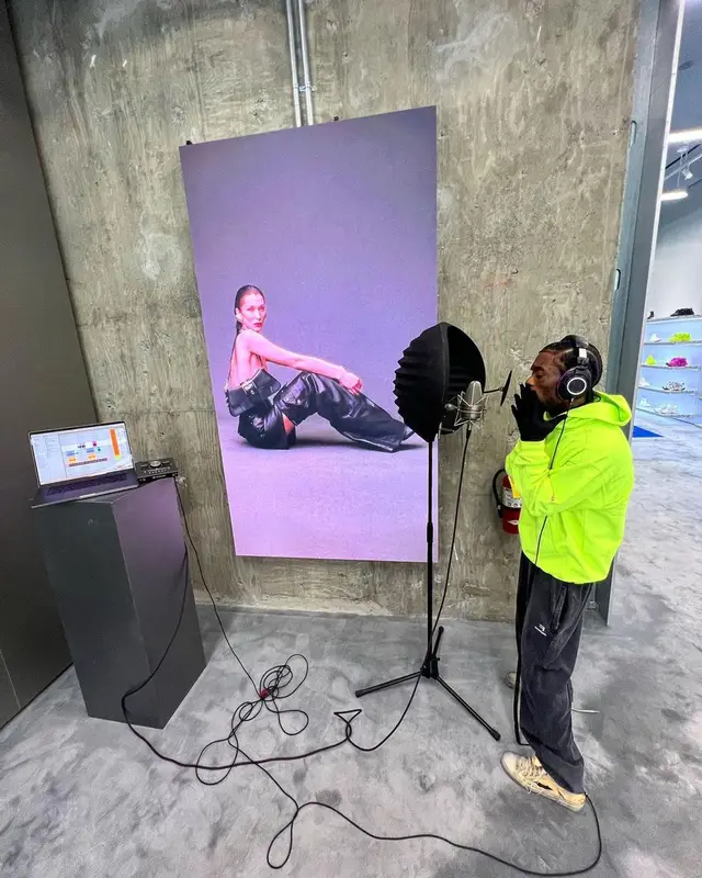 Lil Uzi Vert outfit in Balenciaga, 2022