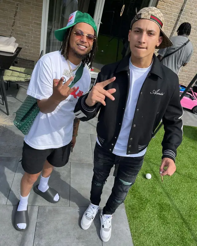 ADF Samski outfit in Amiri, Jordan, and Gucci, 2022