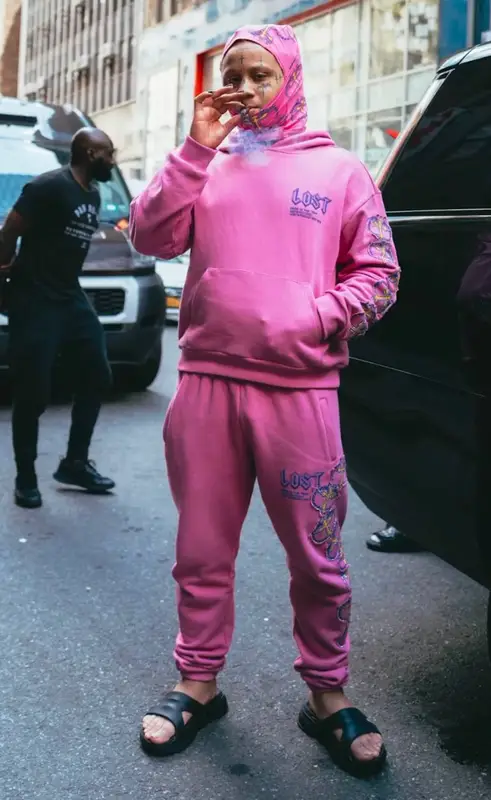 Trippie Redd outfit in Givenchy, 2022