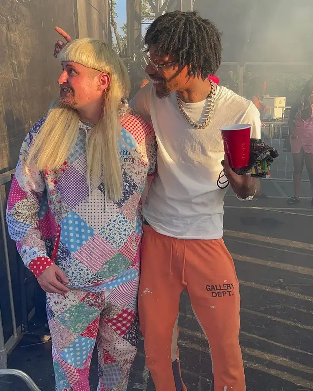 Sonny Digital outfit in Gallery Dept., Off-White, and Cartier, 2022