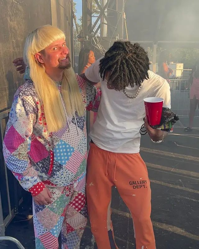 Sonny Digital outfit in Gallery Dept., Off-White, and Cartier, 2022