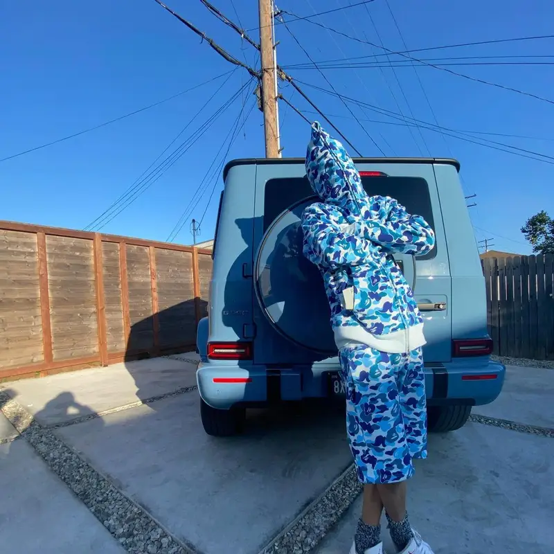 Autumn! outfit in Bape and Jordan, 2022