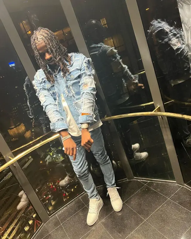 SleazyWorld Go outfit in Heron Preston and Louis Vuitton, 2022