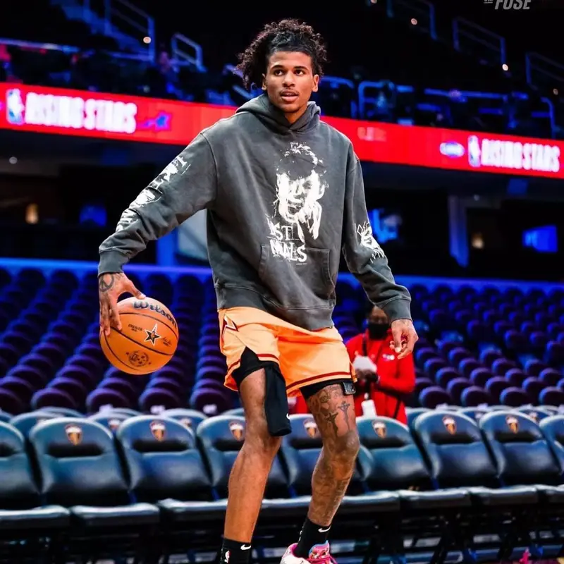 Jalen Green outfit in LVM, 2022