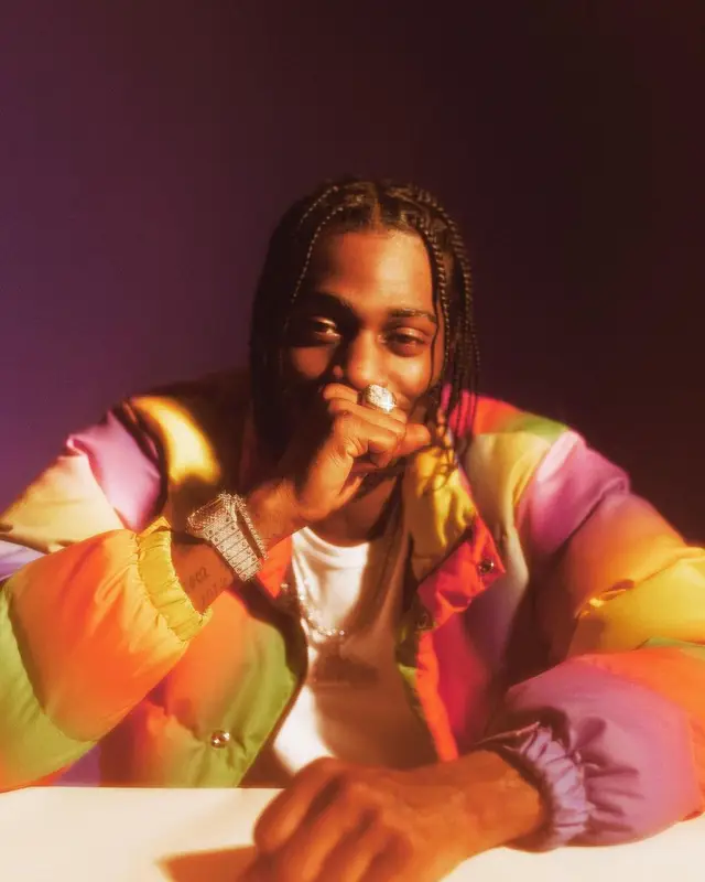 Russ Millions outfit in AGR Knit, 2022