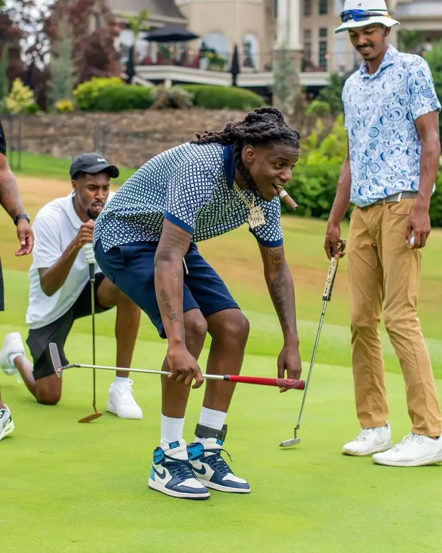 OMB Peezy outfit in Ralph Lauren and Nike, 2022