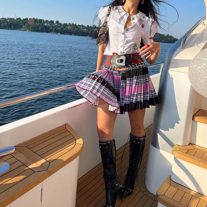 Dua Lipa outfit in Chopova Lowena and Balenciaga, 2022