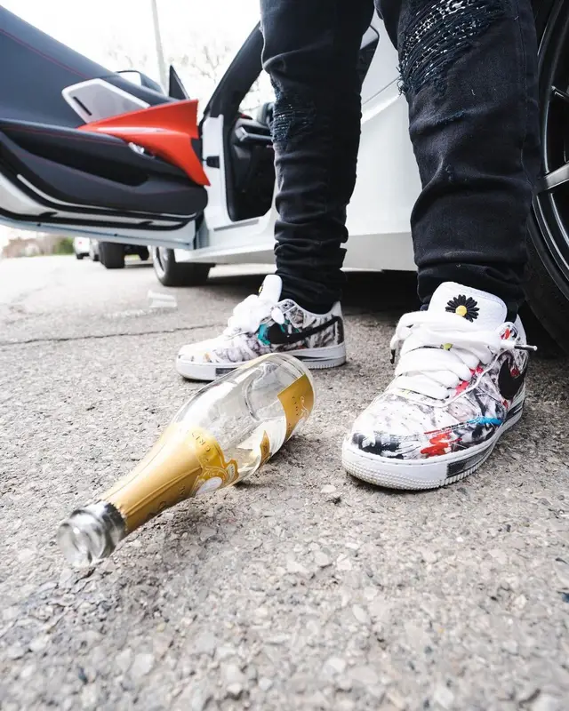 Wb Nutty outfit in Saint Michael, Amiri, and Nike, 2022