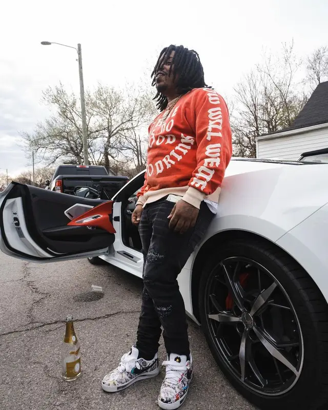 Wb Nutty outfit in Saint Michael, Amiri, and Nike, 2022