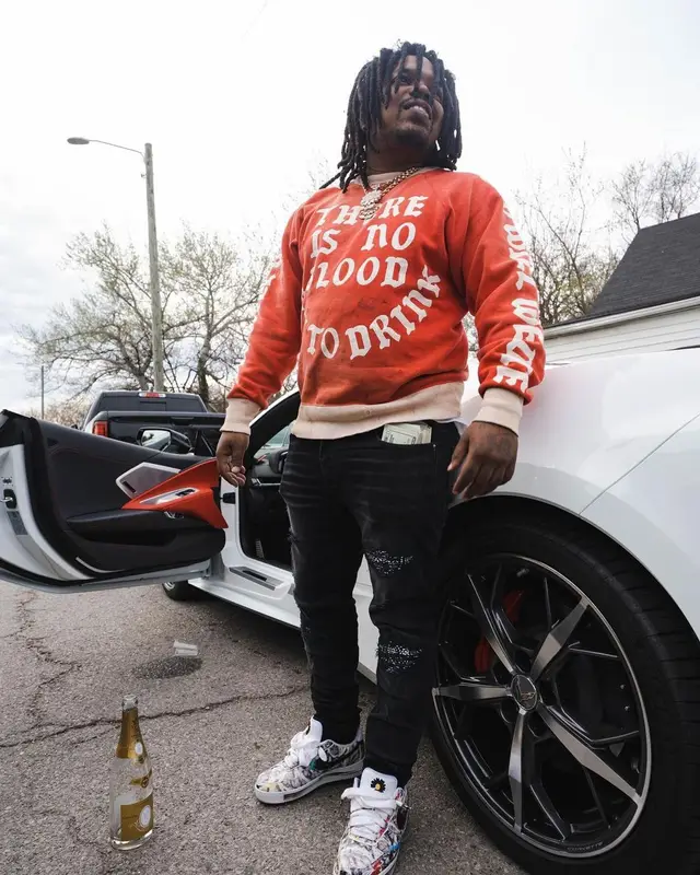 Wb Nutty outfit in Saint Michael, Amiri, and Nike, 2022