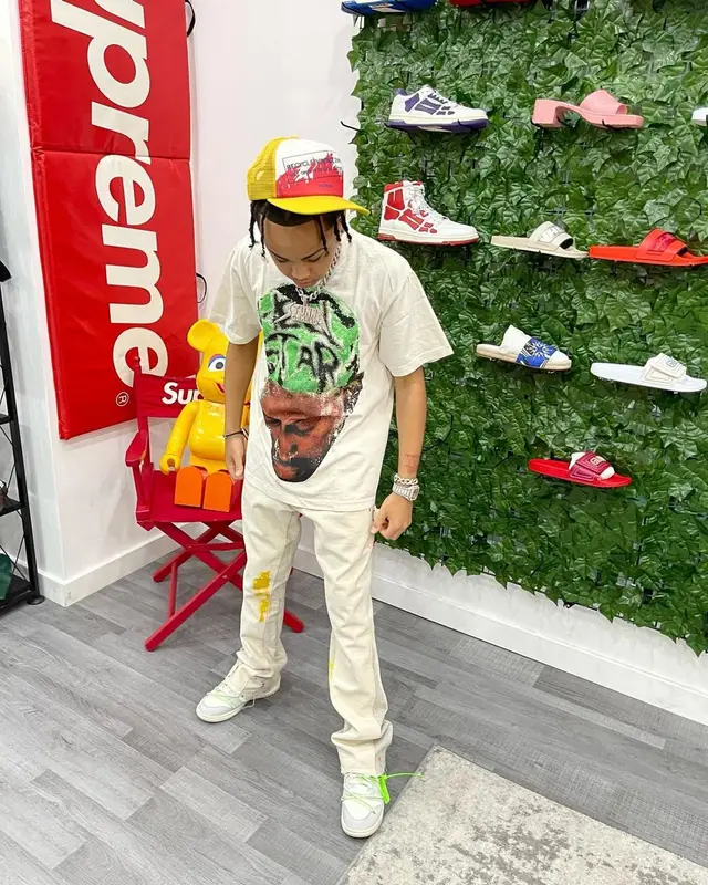 Stunna Gambino outfit in Gallery Dept., Nike, and Astrum, 2022
