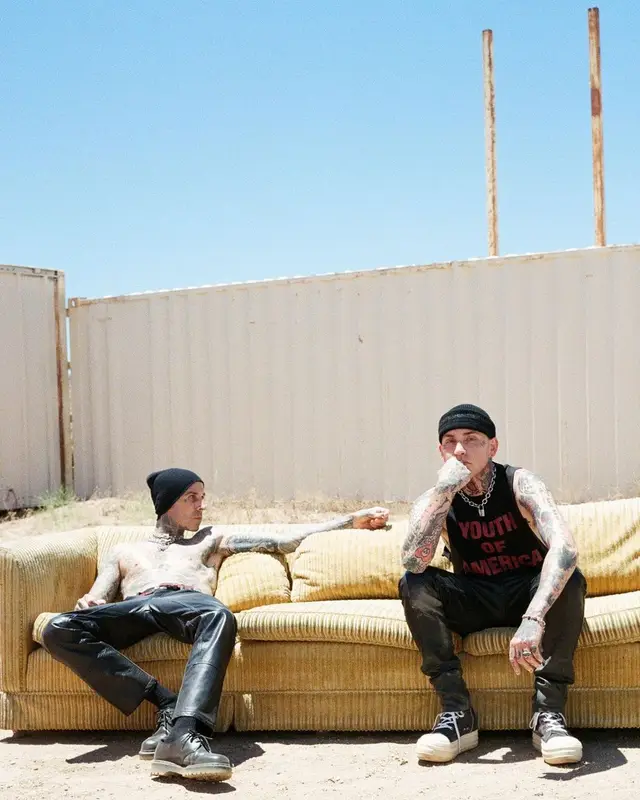 Blackbear outfit in Rick Owens and Vetements, 2022