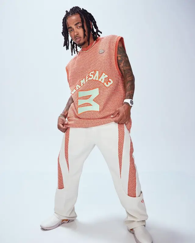 Ozuna outfit in Namesake and Raf Simons, 2022