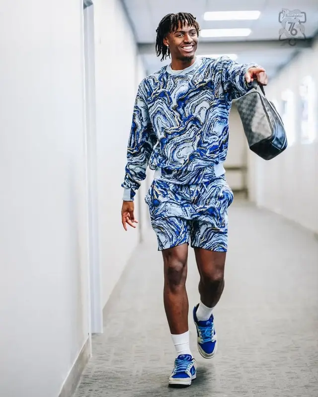 Tyrese Maxey outfit in Twenty, 2022