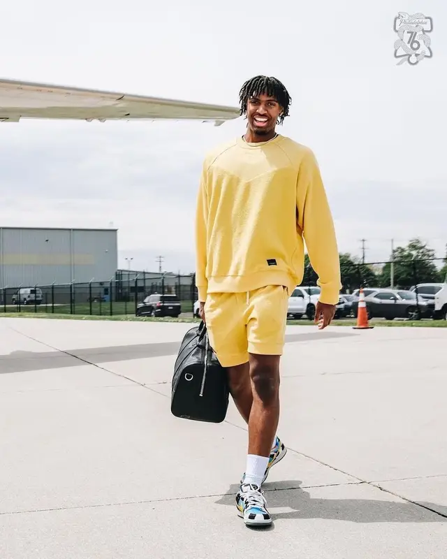 Tyrese Maxey outfit in Twenty, 2022