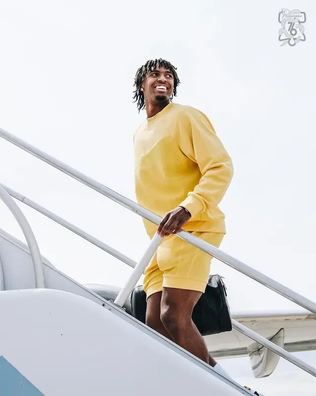 Tyrese Maxey outfit in Twenty, 2022